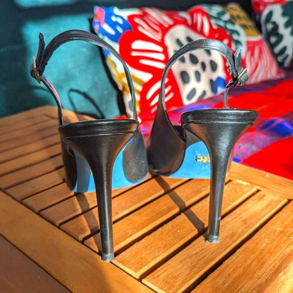 Leather pointy-toed mules - Picture 4 of 6